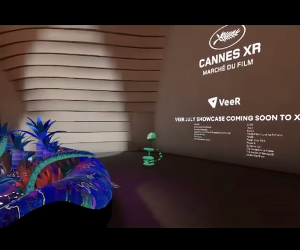 The VeeR July Showcase presented inside Cannes XR Virtual